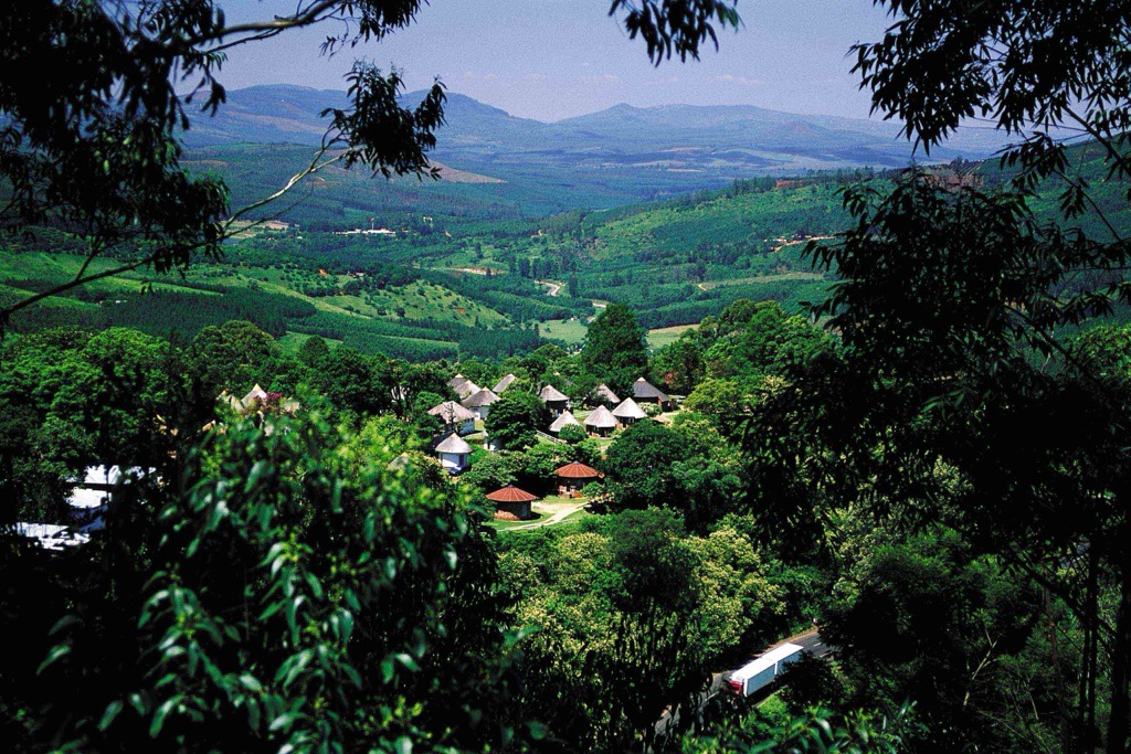 The village of Magoebaskloof. Capricorn District Municipality
