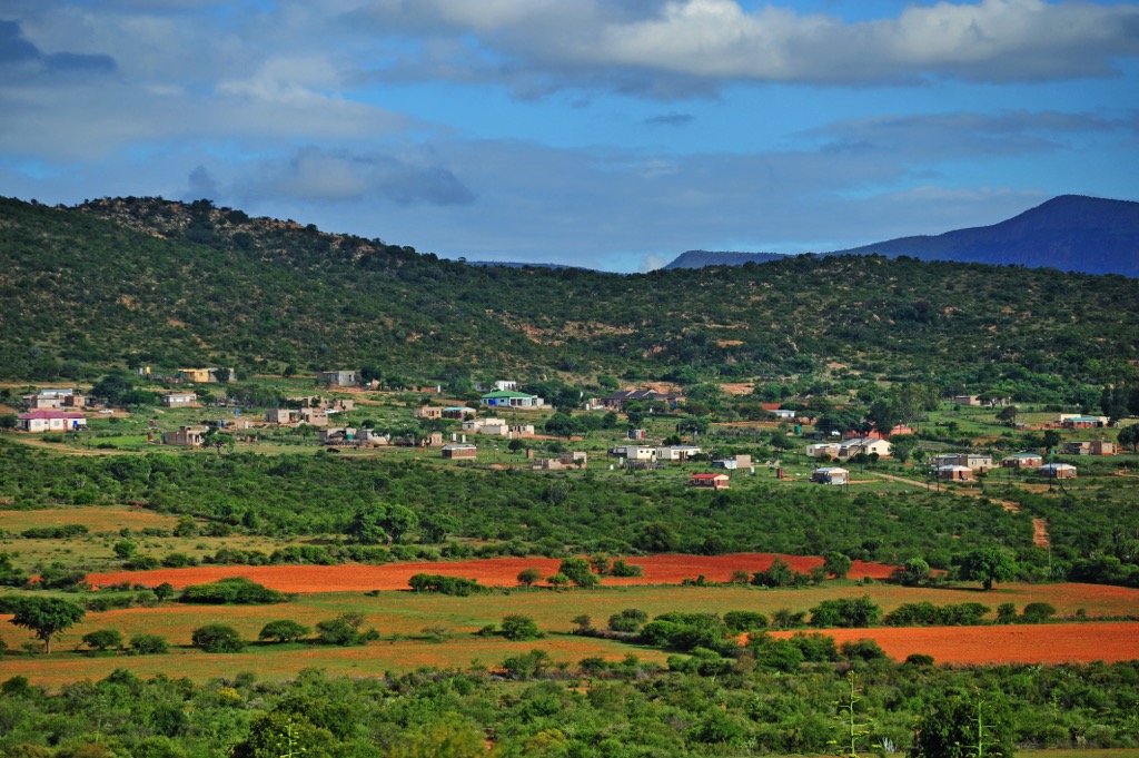 Fields in Capricorn District Municipality near Polokwane, the largest city. Capricorn District Municipality