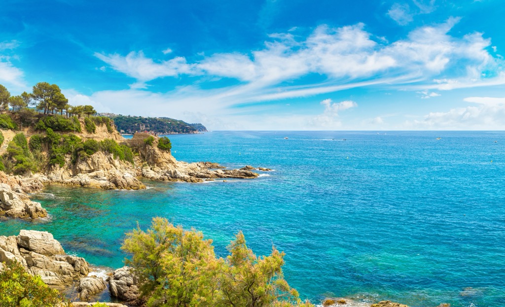 Catalonia’s Mediterranean coastline, Catalonia, Spain