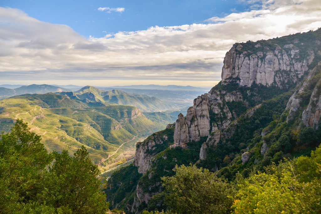 Montserrat mountain, Catalonia, Spain