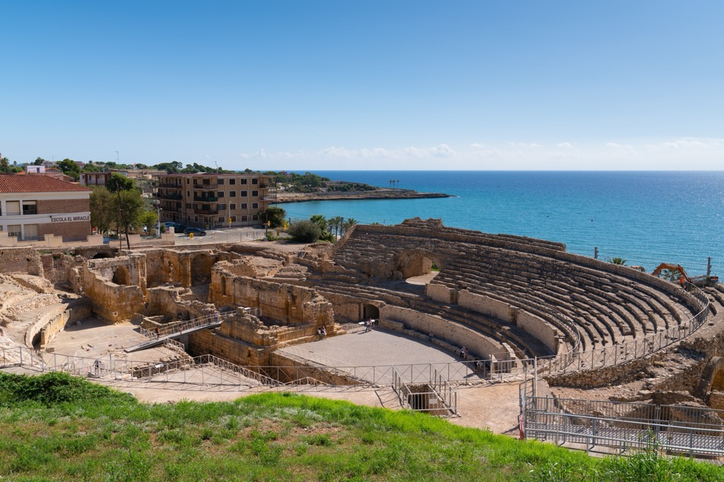 Roman amphitheater of Tarragona, Catalonia, Spain