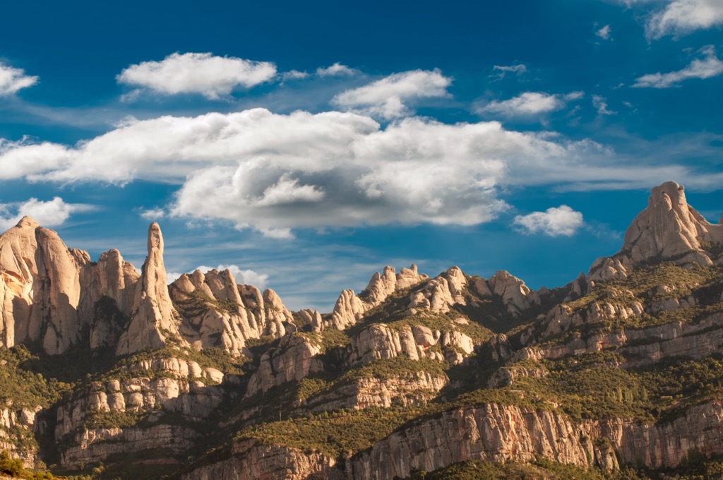 rock formations of Montserrat, Catalonia, Spain
