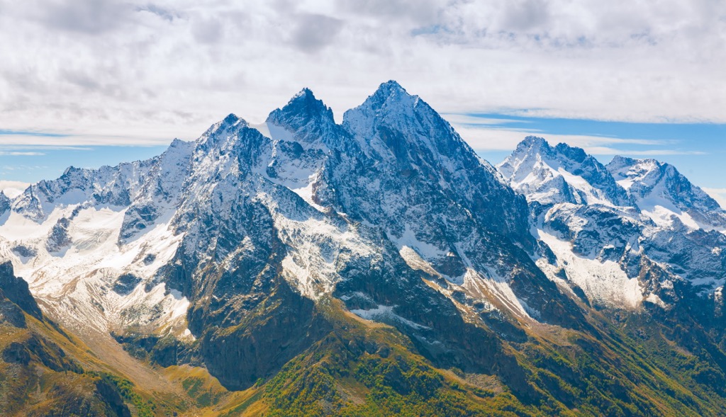Dombay, Caucasus mountain range