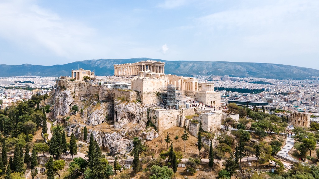 Acropolis, Central Athens, Greece