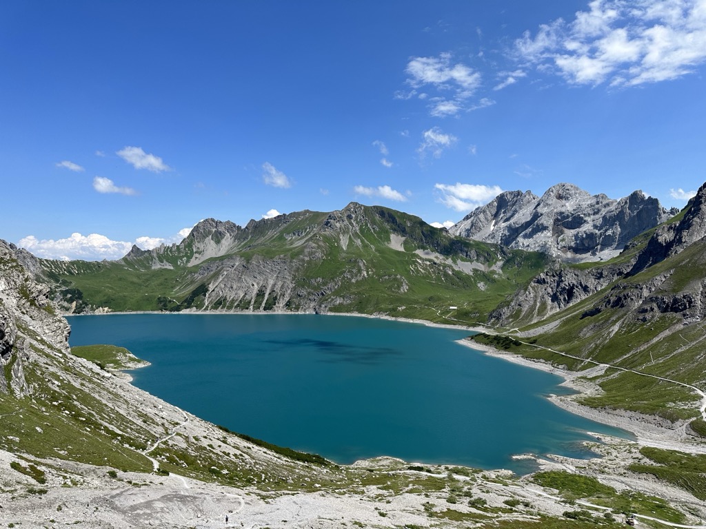 Lünersee. Photo: Denis Bulichenko. Climbing Schesaplana