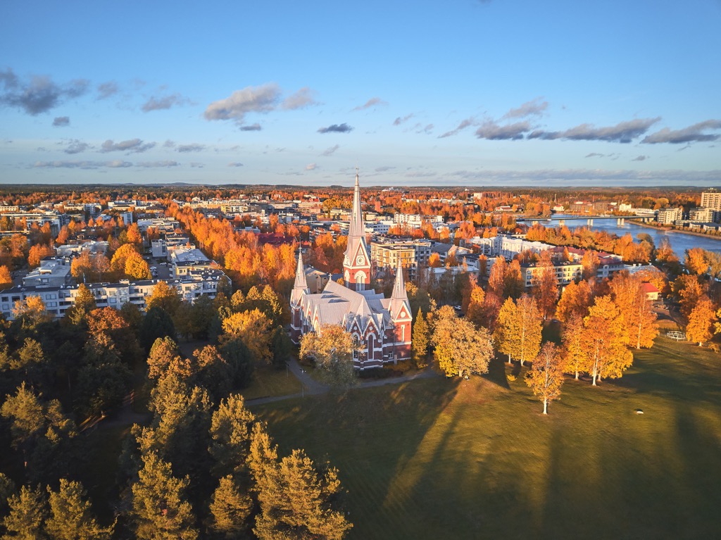 Joensuu in North Karelia, Eastern Finland