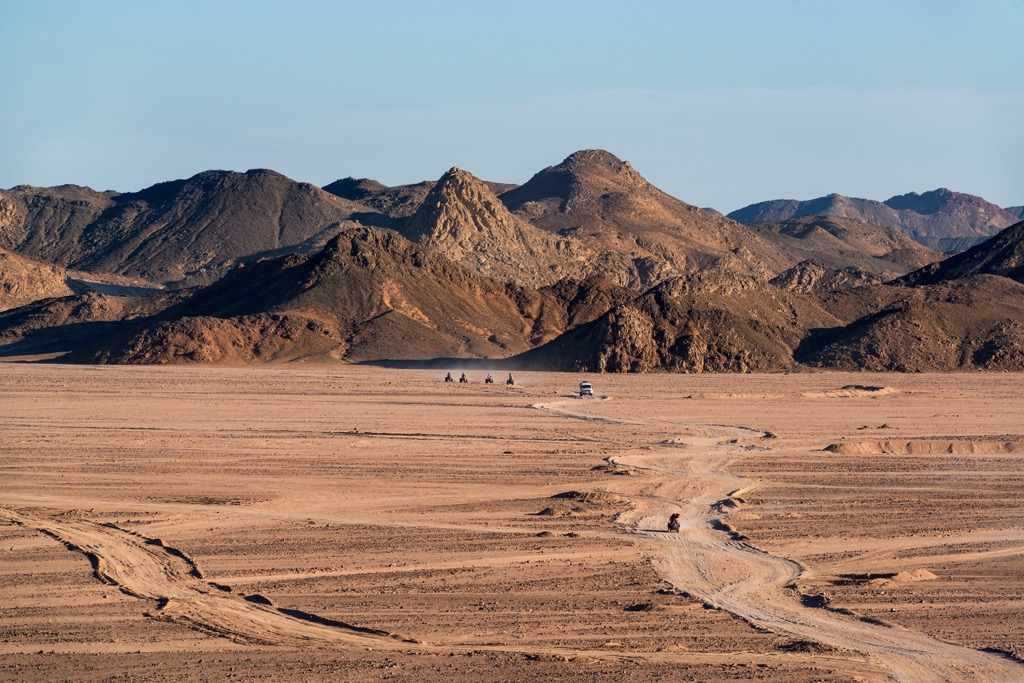 Hurghada desert , Egypt