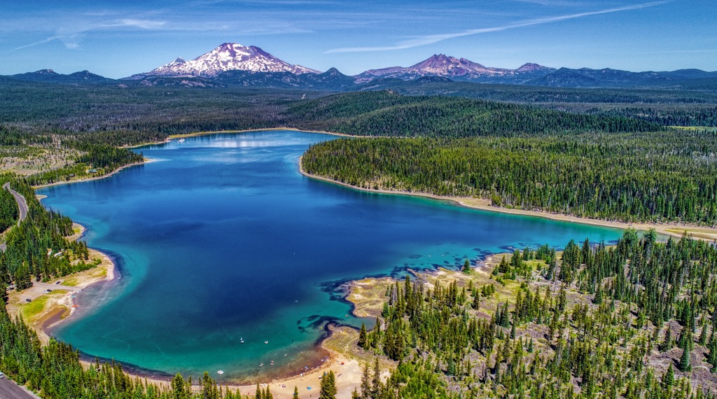 Elk Lake near Bend, Oregon