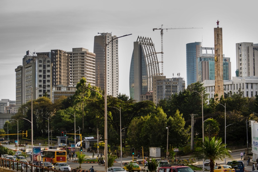 Addis Ababa is one of Africa’s most modern cities. Ethiopia Mountains