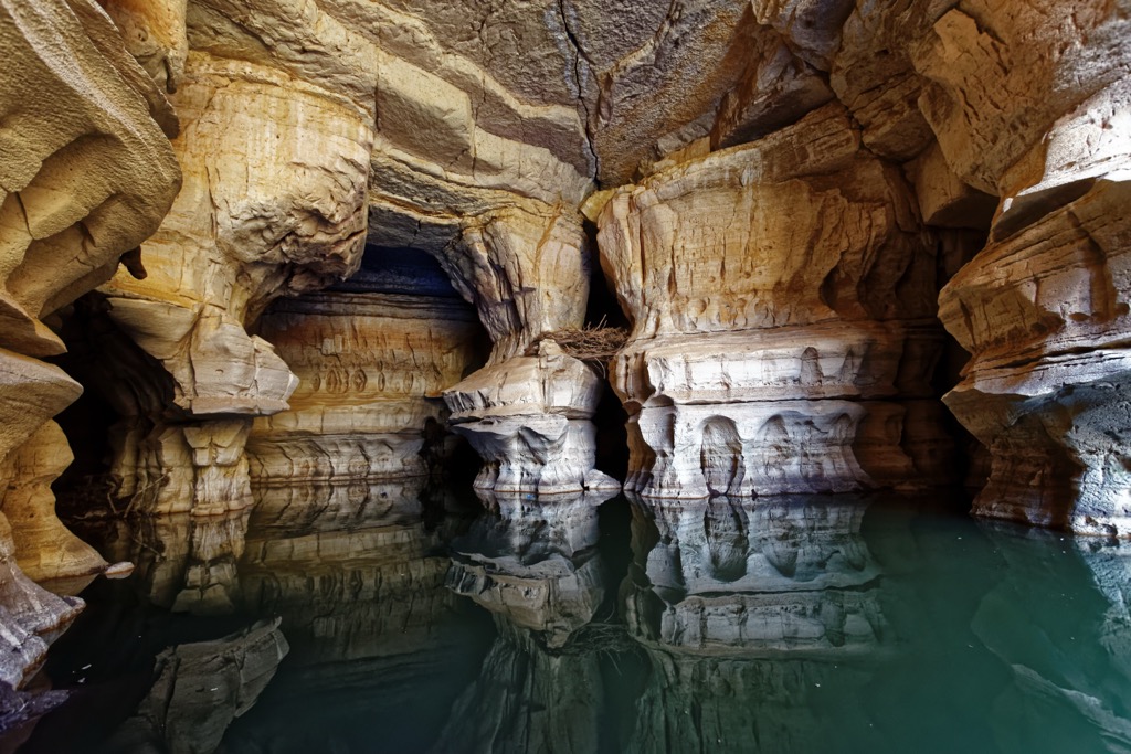 The caves of Sof Omar. Ethiopia Mountains