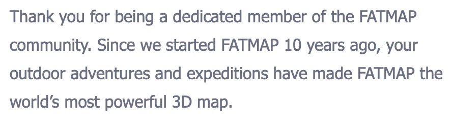 FATMAP Replacement