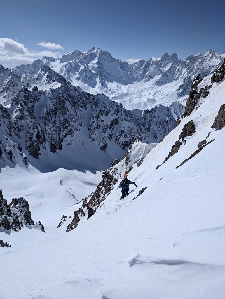 We ski tour to experience the true mountain environment outside the confines of a resort. Photo: Jack Fraser. Faster Ski Touring
