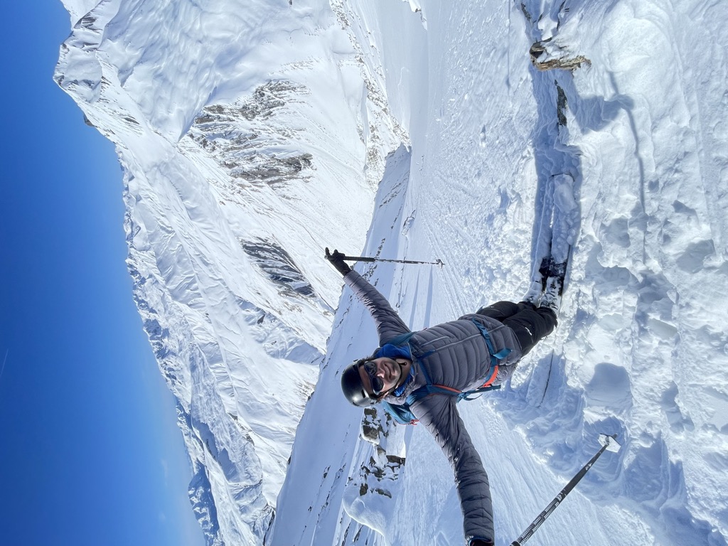 Beyond the tracks. Photo: Anna Lochhead. Faster Ski Touring