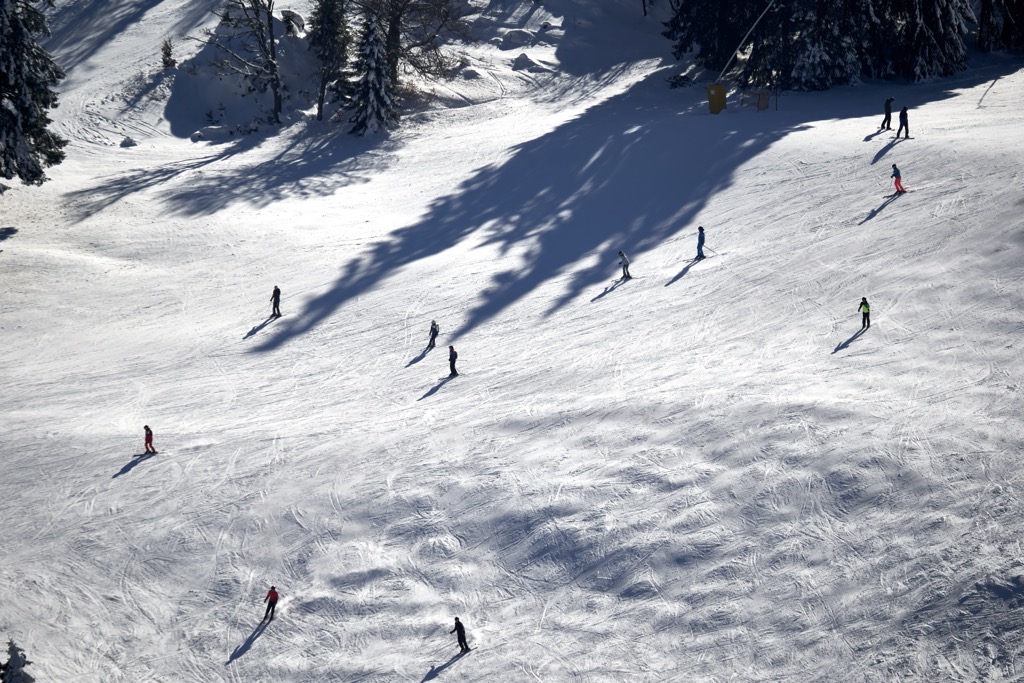 A piste on the Grafenmatt. Feldberg