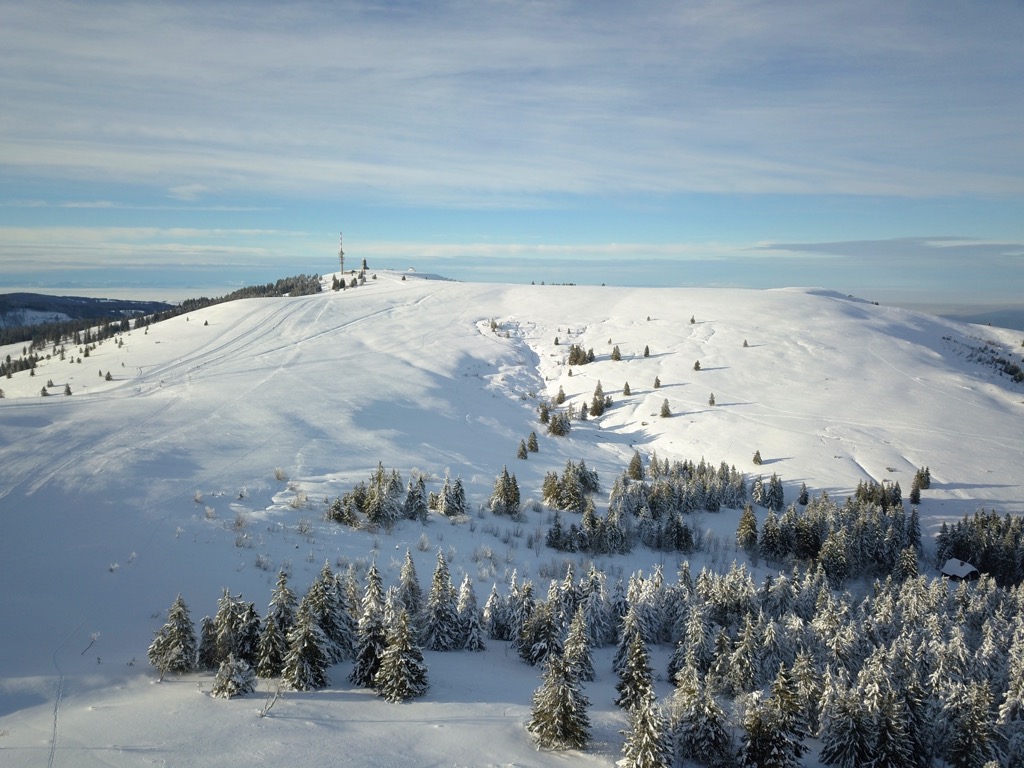 Off-piste near the Seebuck. Feldberg