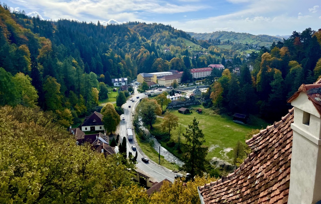 Foothills of the Southern Carpathians in Wallachia, Romania