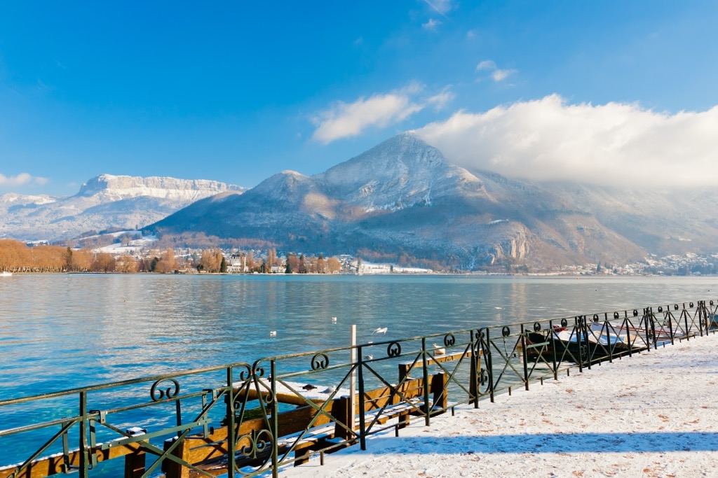 Annecy, lake, France
