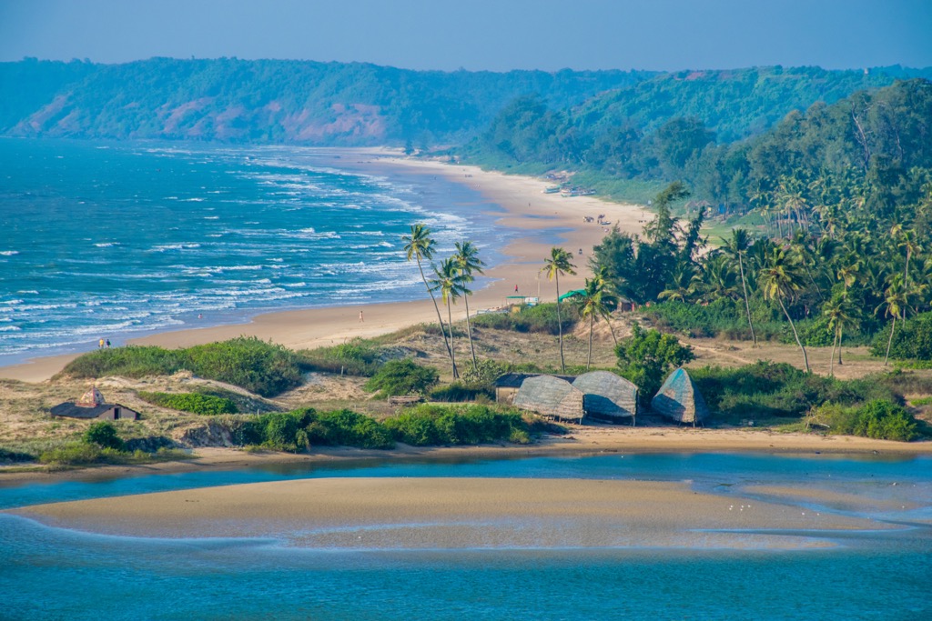North Goa is a tropical dream. Goa Mountains
