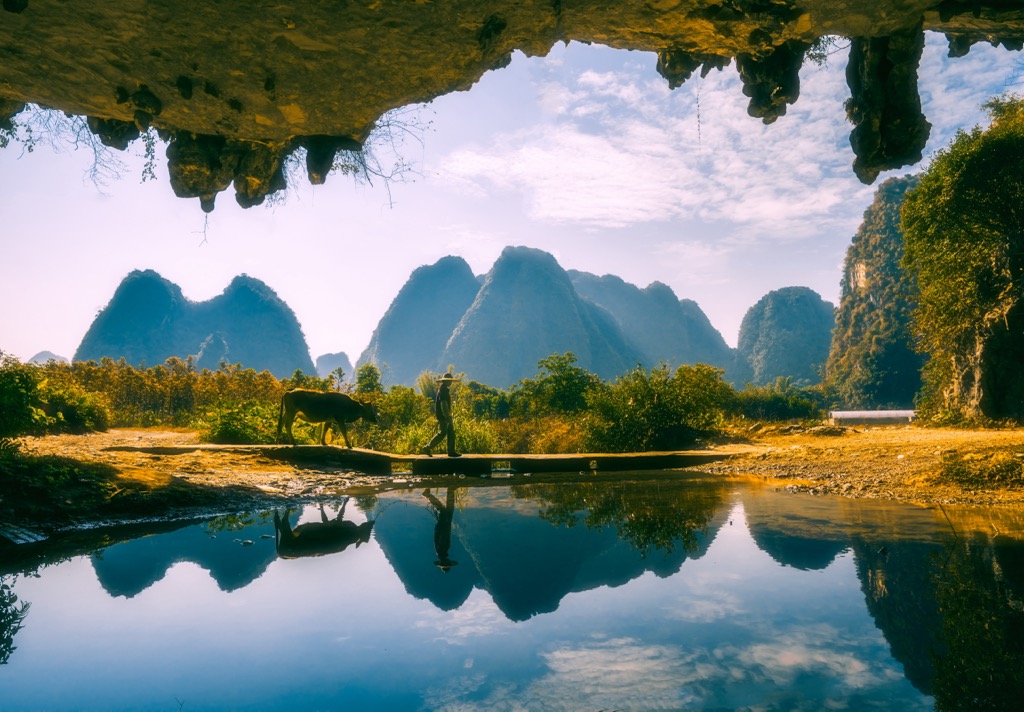 Yingde karst formations. Guangdong