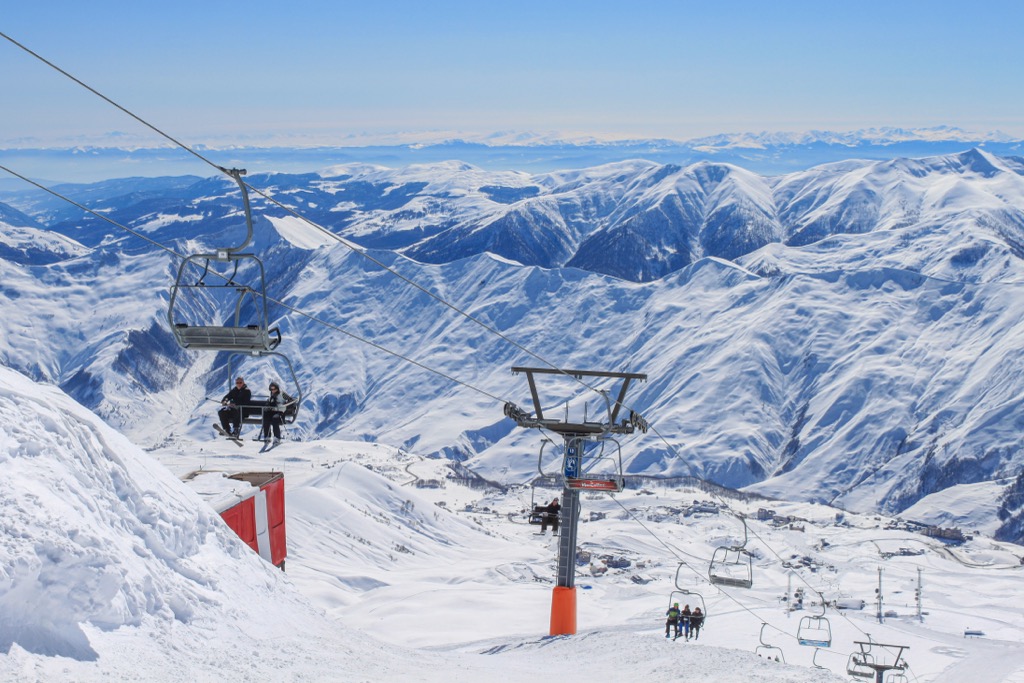 Gudauri Ski Resort, Georgia
