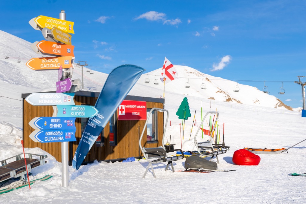 Gudauri Ski Resort, Georgia