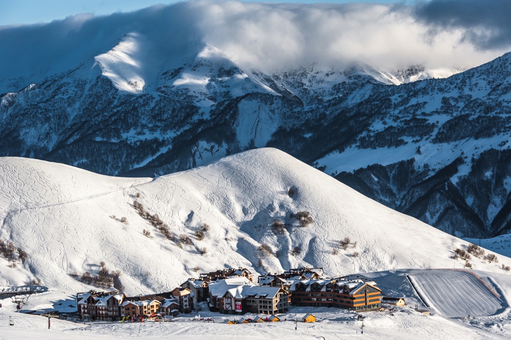 Georgia, Gudauri ski resort
