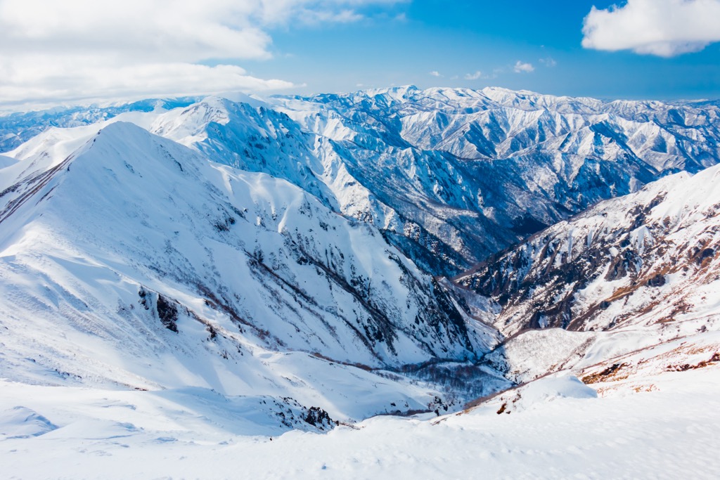 Mount Tanigawa, Gunma Prefecture, Japan