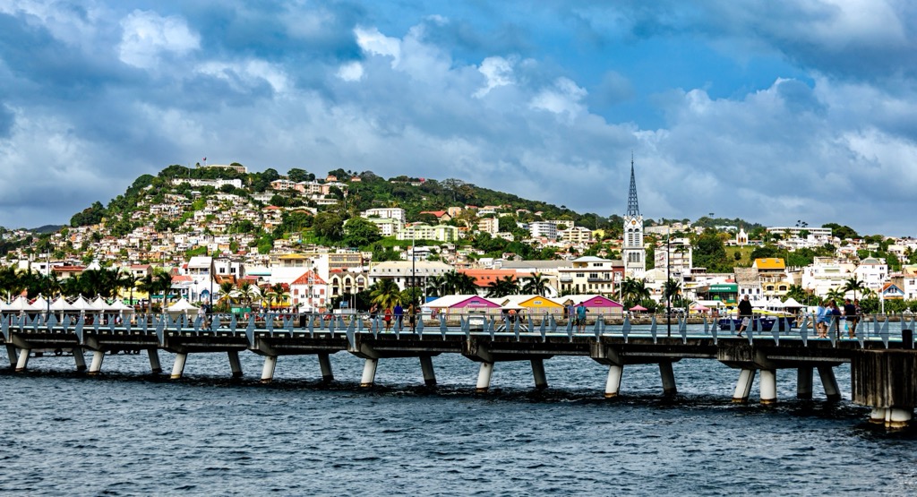 The beautiful and historic city of Georgetown. Guyana