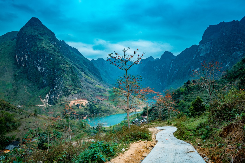 Nho Que Lake. Ha Giang Province