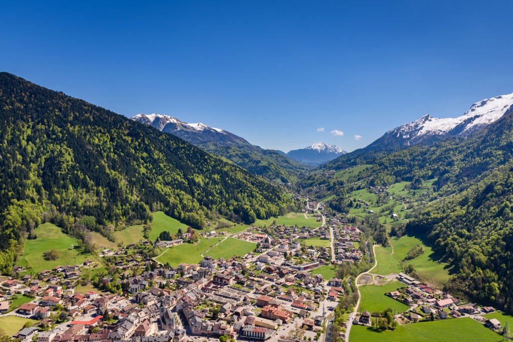 Village of Thones near Annecy, Haute-Savoie, France