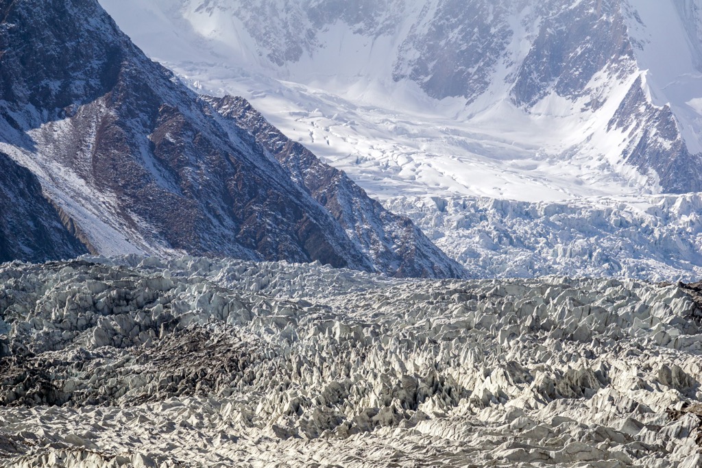 Pakistan's high-mountain glacier, Hindu Kush