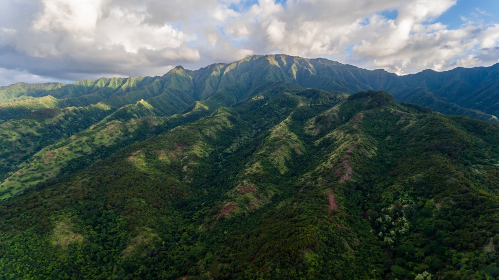 Mt. Ka‘ala, Oahu’s tallest peak. Honolulu County