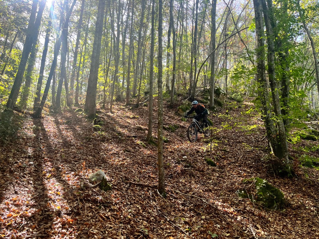 Ryan shredding with the hardtail. Photo: Sergei Poljak. How to Start Mountain Biking