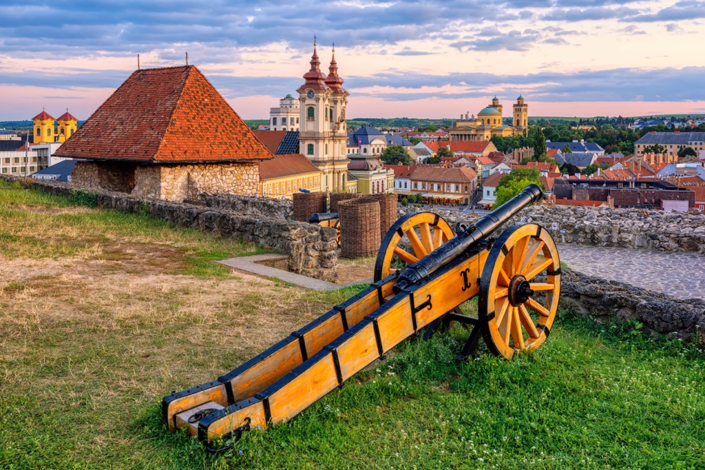 Old town, Eger, Hungary
