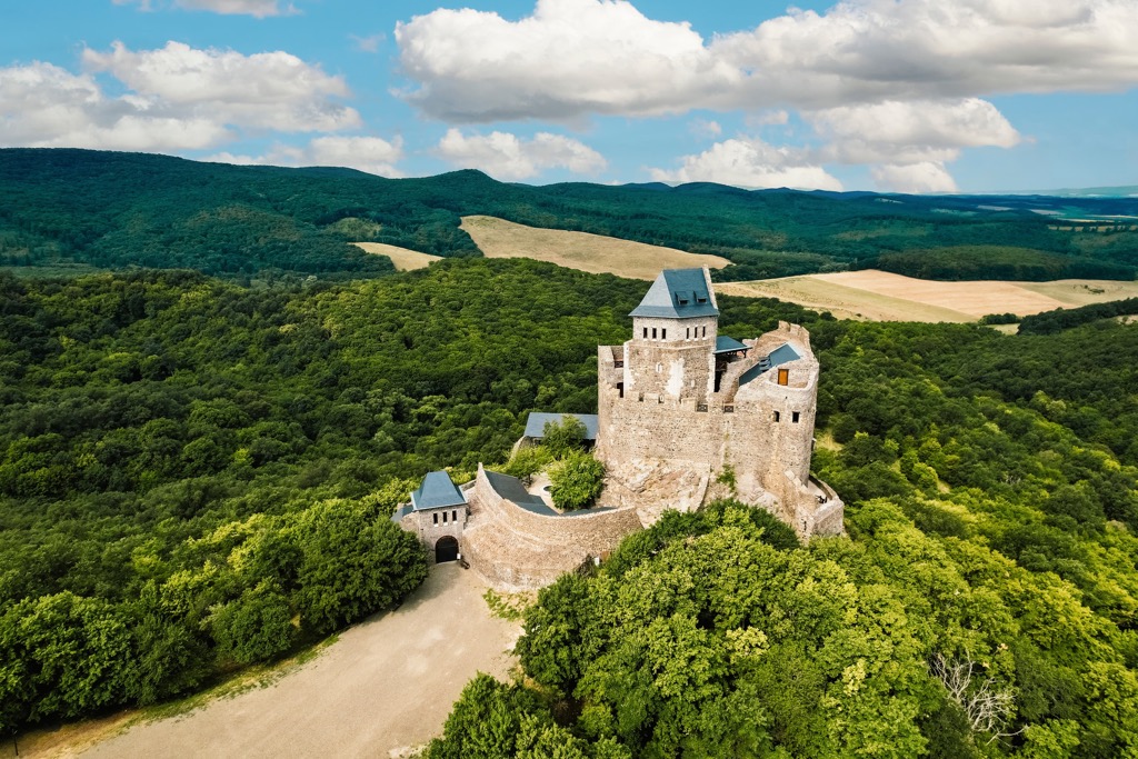 Holloko castle, UNESCO world heritage site in Hungary