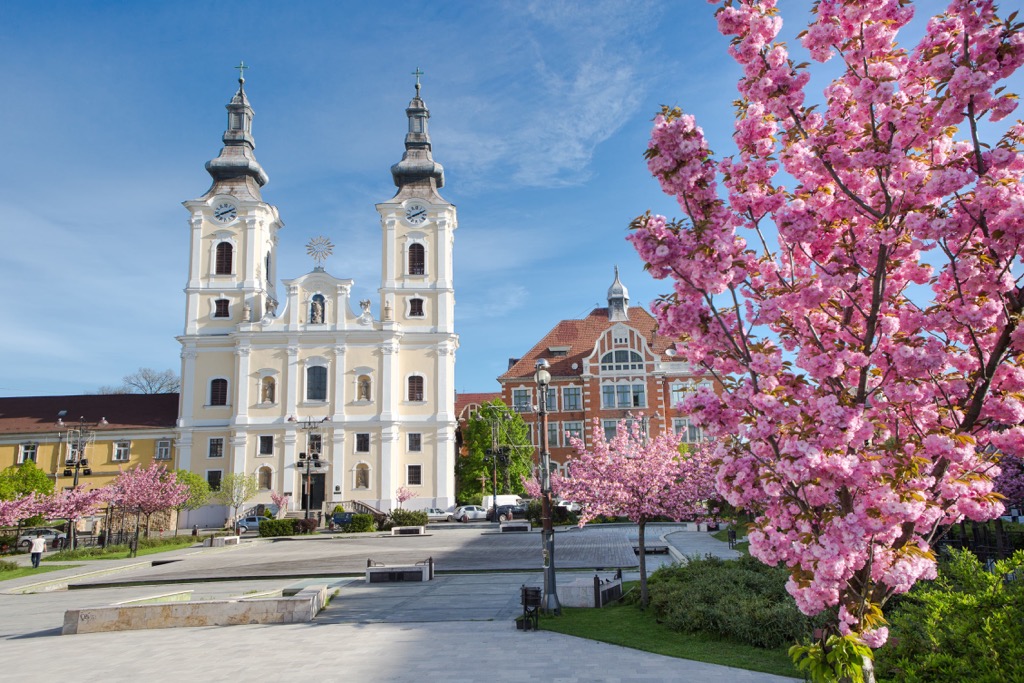 Heroes Square, Miskolc, Hungary