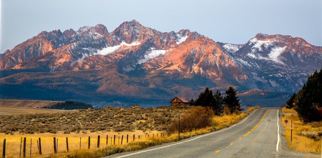 Mountain road75n. Idaho