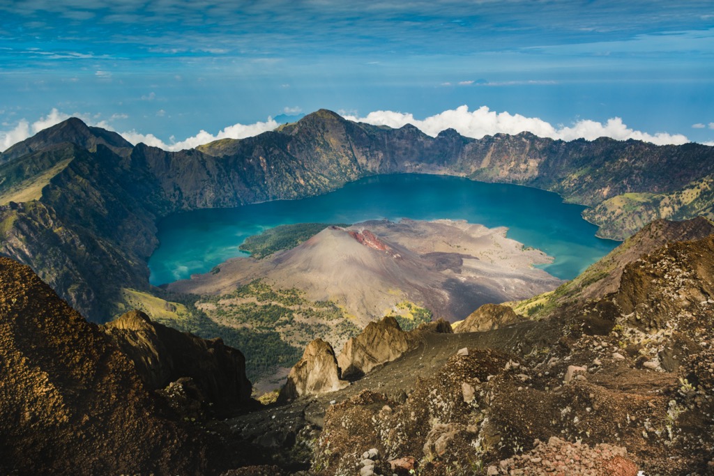 Gunung Rinjani, Indonesia