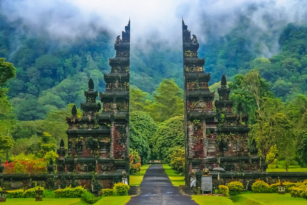 Hindu temples, Bali, Indonesia