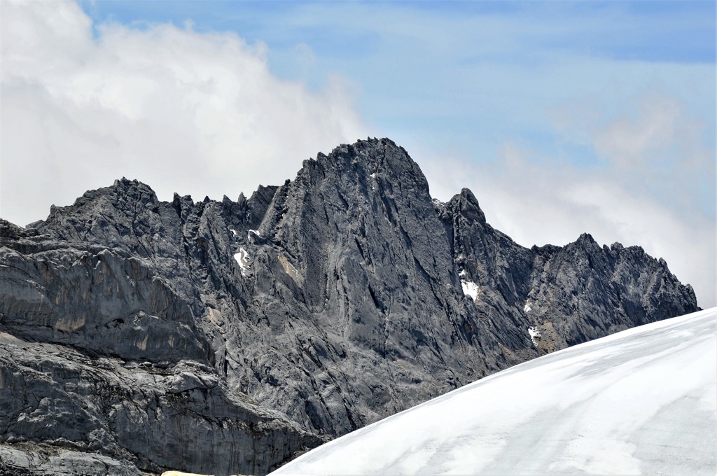 Meren Glacier on Puncak Jaya, Indonesia