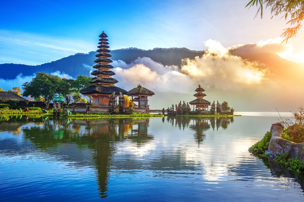 Pura Ulun Danu Bratan is a Hindu Shaivite Temple in Bali, Indonesia