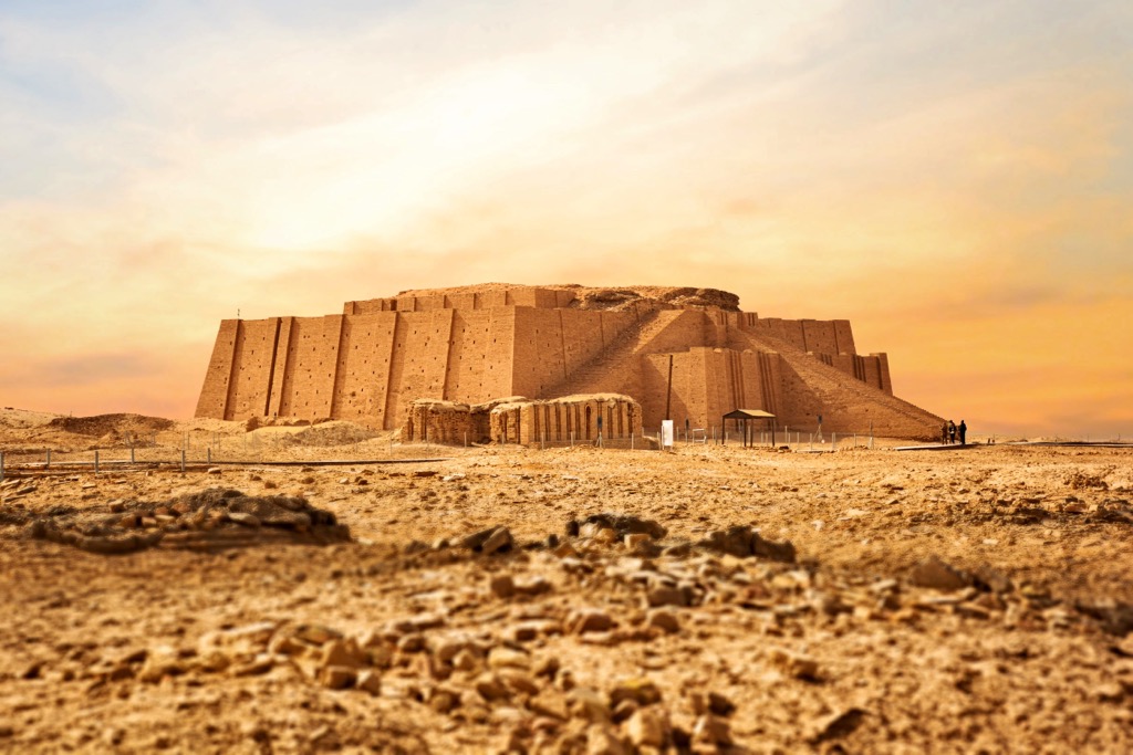 Archaeological City of Ur - Ziggurat, Mesopotamian History, Iraq