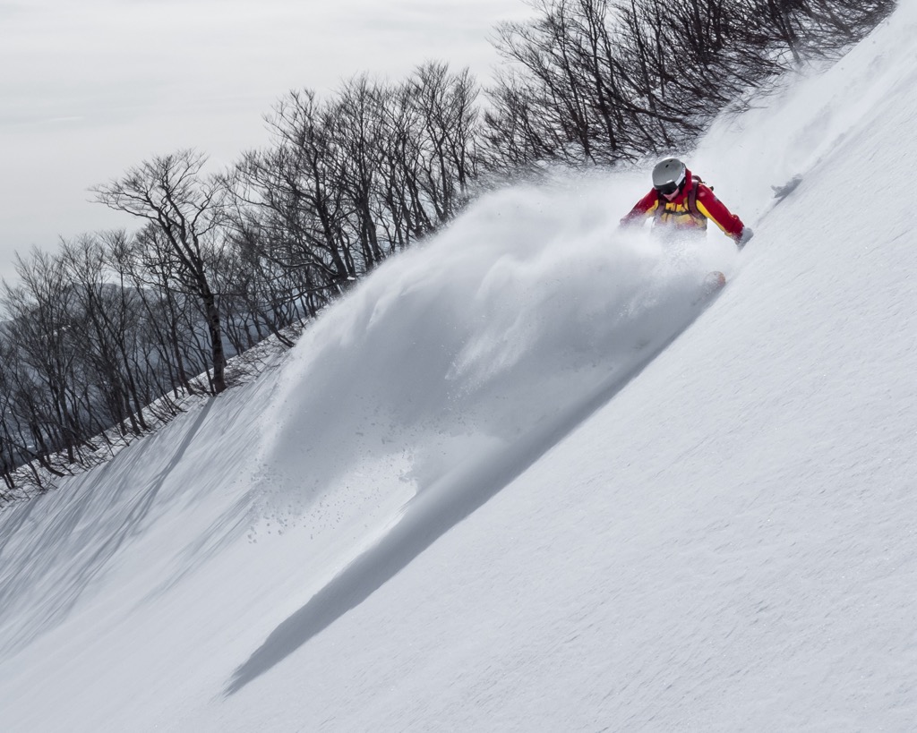 Snow in Tokyo. Japan Skiing