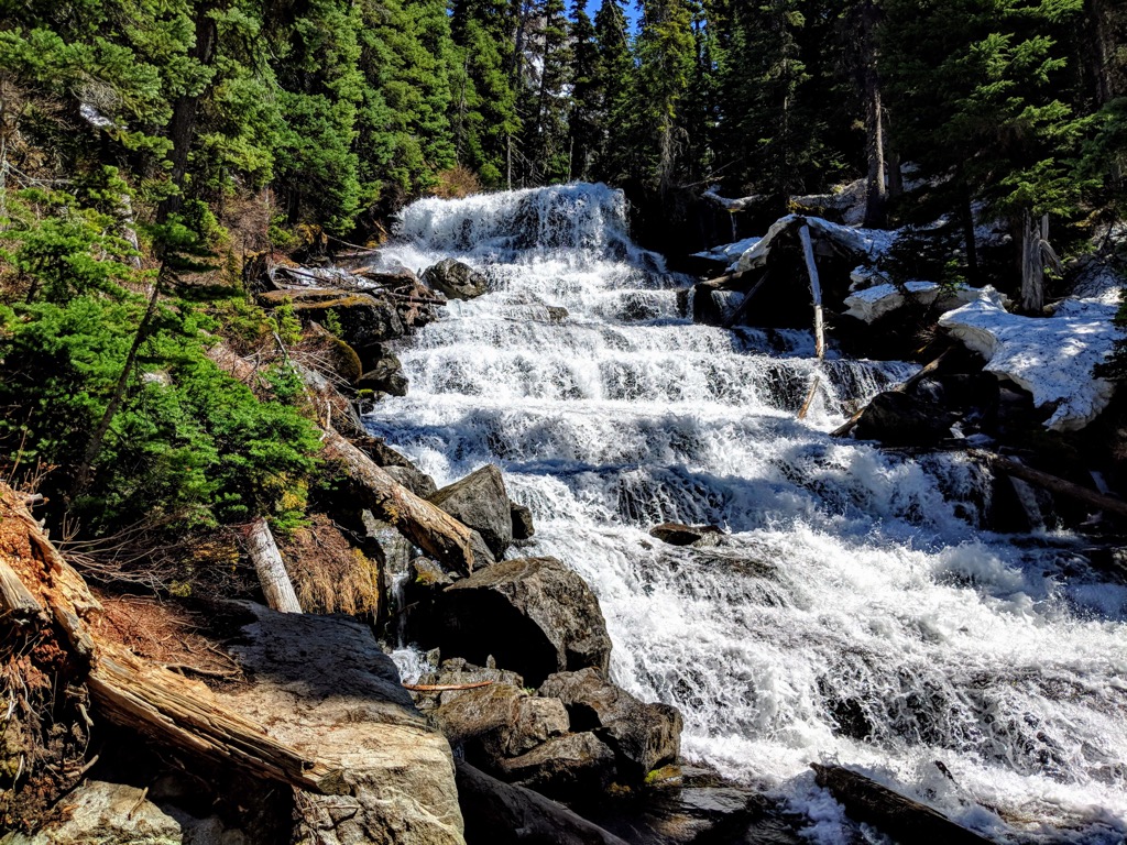 Holloway Falls. Photo: Anthony Butt. Joffre Lakes