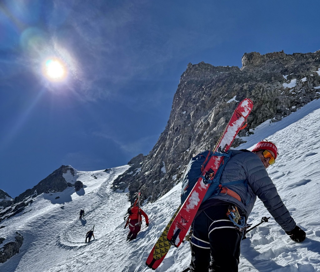 Journal des Écrins: Col Claire Ski Descent