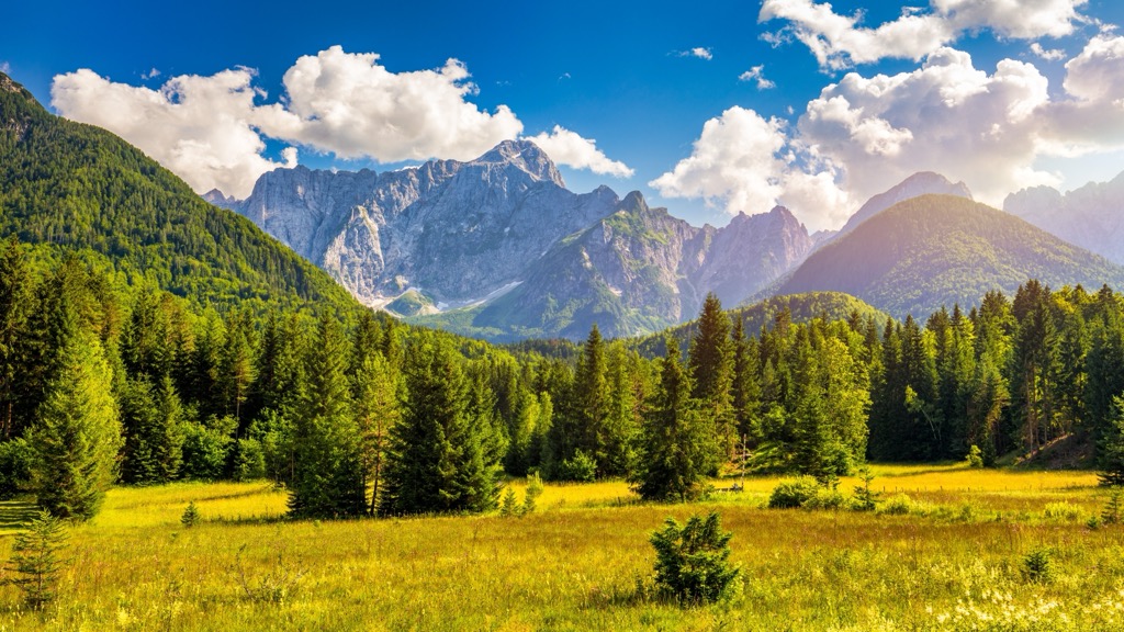Triglav National Park. Julian Alps and Prealps
