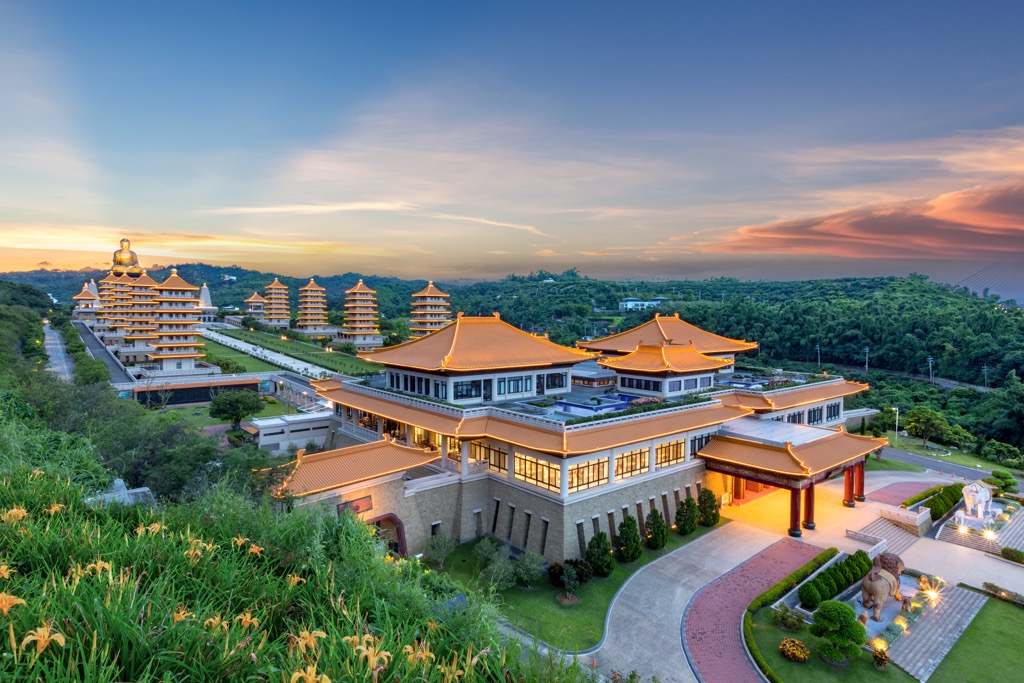 Fo Guang Shan Buddha Temple, Taiwan, Kaohsiung City
