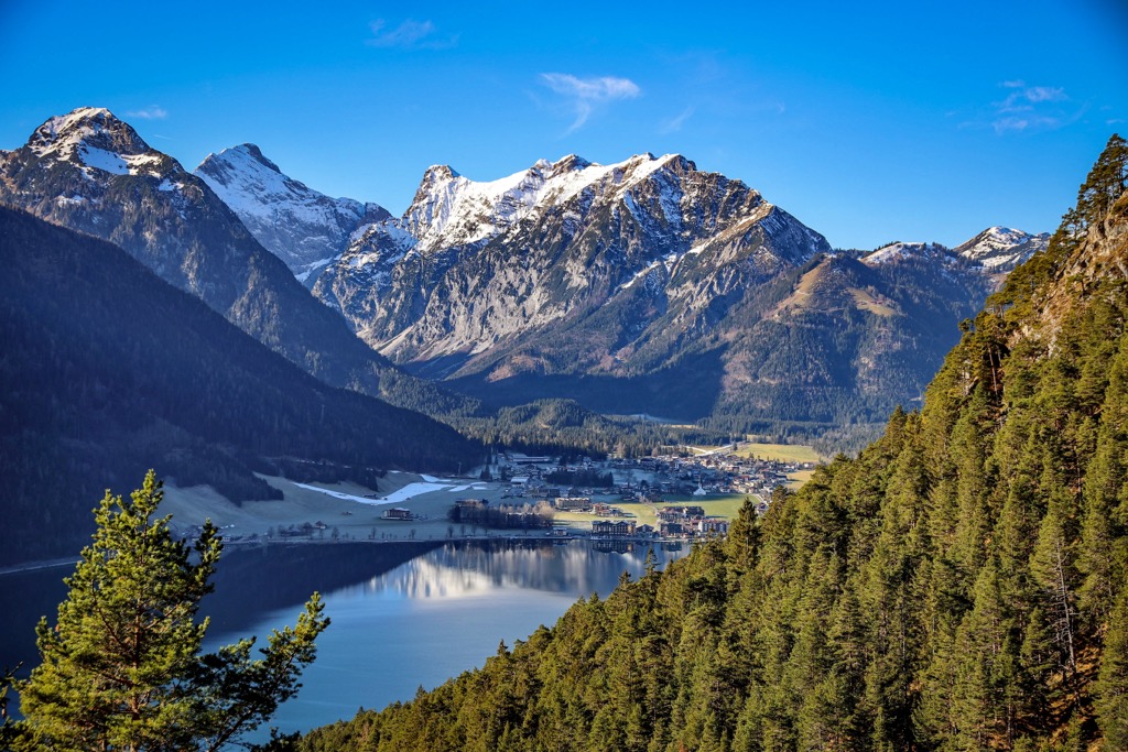 Lake Achensee. Karwendel