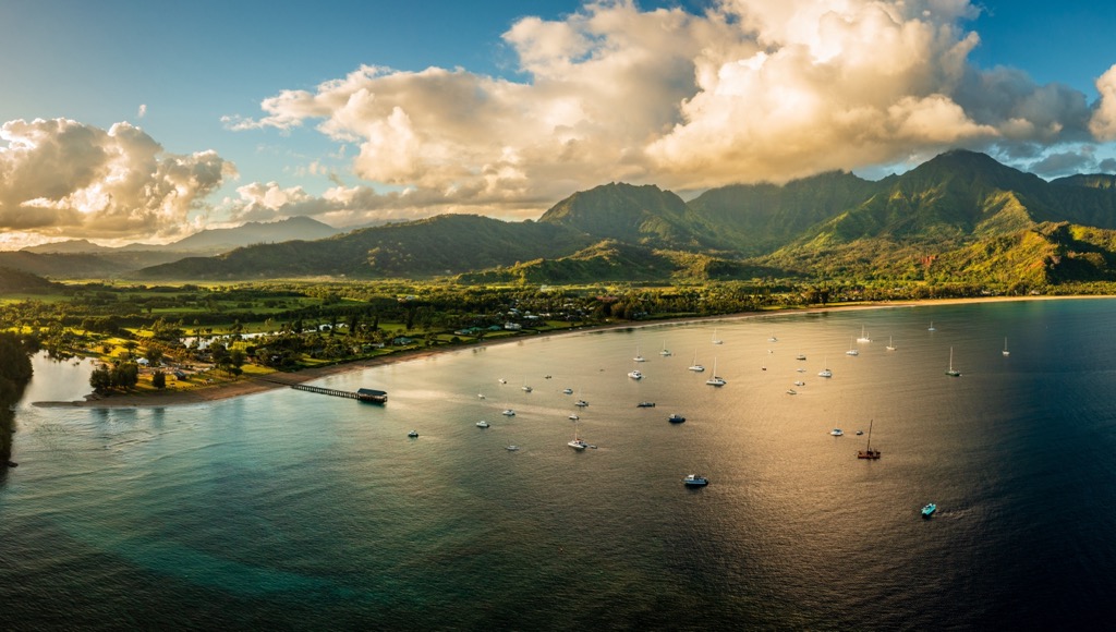 Hanalei. Kauai County