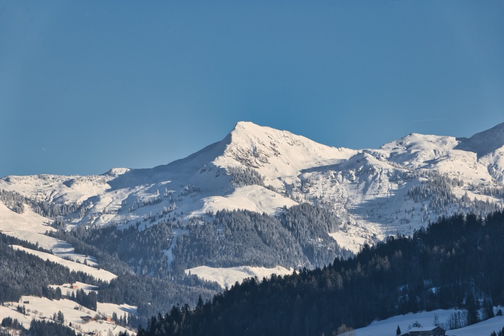 Brechhorn is another mountain reachable from Hintenkarscharte (1,829 m / 6,001 ft) and Floch (2,057 m / 6,749 ft). Kitzbuehel Alps